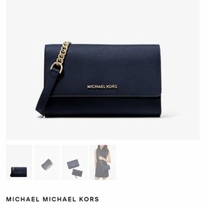 Saffiano Leather Michael Kors Crossbody